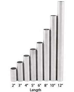 1" Bore Stainless Tubing - 5 " Length