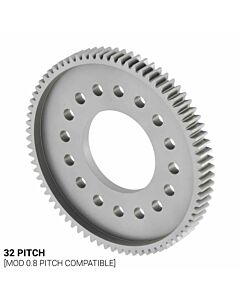 32 Pitch, 76 Tooth (1.00" Bore) Aluminum Hub Gear