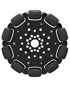 4" Omni Wheel front view