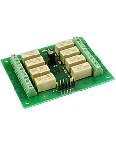 RLY08 - 8 channel I2C/Serial relay